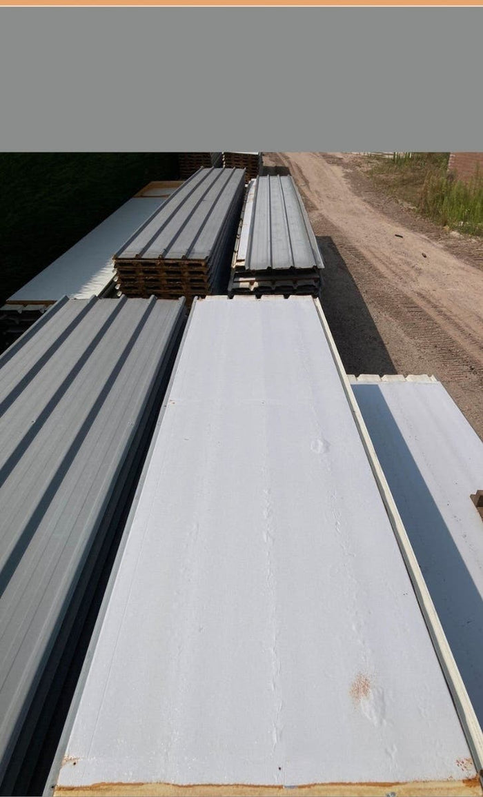 Ecopanelen dakplaten 3 à 6 cm dik, 12,5 meter – foto 1