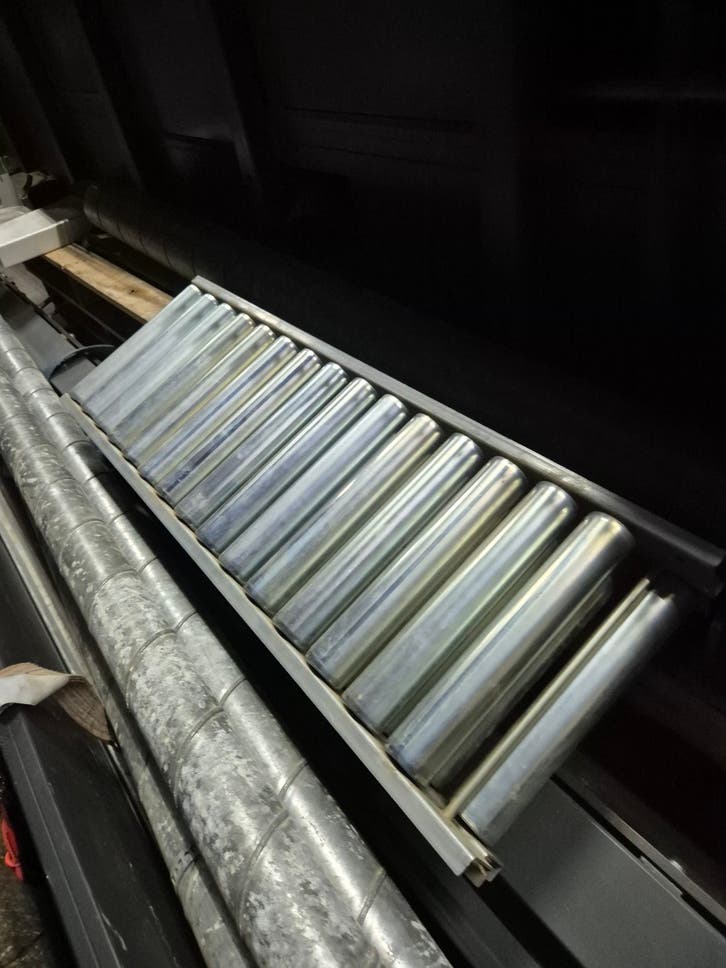Rollerbaan gegalvaniseerd 290x1000 mm 2x – foto 1