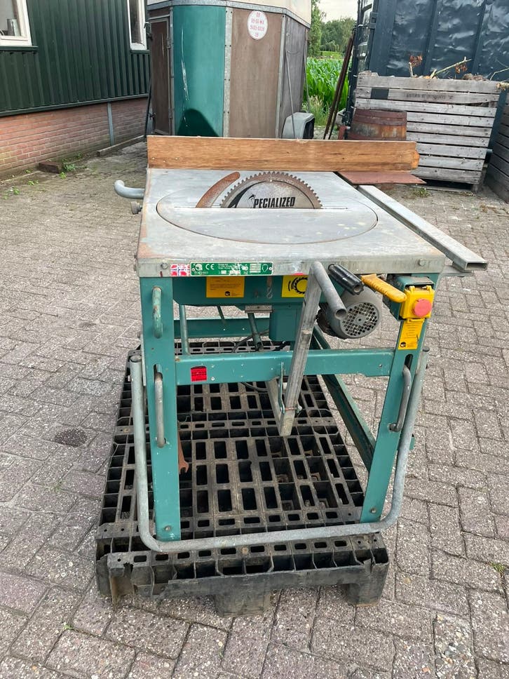 Gjerde 1603 zaagtafel 400V geremd – foto 1